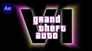 Logo Animation ft. Grand theft Auto VI  | Tutorial