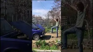 Вот так закрывается,капот на разных машинах😂😅😆🤣
