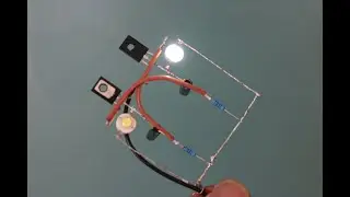 DIY IDEAS | How to make a simple LED flasher using D882 transistor