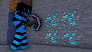 Тот самый чел которому всегда везёт на алмазы в Minecraft мем.