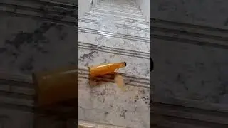 разбивается бутылка ступени