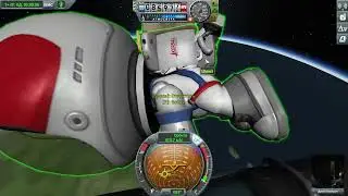 Ужасающая катастрофа на орбите Кербина - Kerbal Space Program