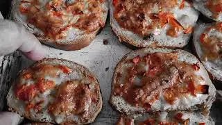 летние, вкусные, ароматные бутерброды