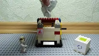 Самоделка из лего (большой шредер) ASTRONEER
