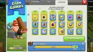 Last December Clans Gems Reward & Bonus Collection (Clash of Clans) #Short