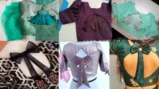 stylish blouse neck design idea//pattren blouse models// josnika nithika fashion