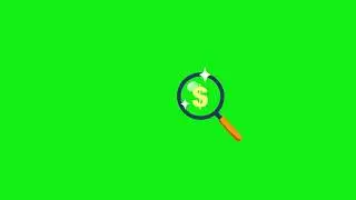 Magnifier Analysis Green Screen l HD