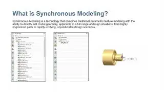 What is Synchronous Modeling in NX?