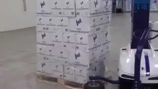 Palletwikkelaar Robot Master |  nieuwe Robopac robot stretch wrapping machine (foliewikkelaar)