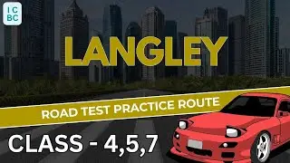 ICBC Langley Practice Road Test | Demo, Class 5 #britishcolumbia