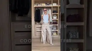 MY EDGY TROUSER RULE (links on my LTK & I will post them to my community page on here too)