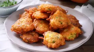 Buñuelos de Calabacín muy Fáciles, Deliciosos y Esponjosos