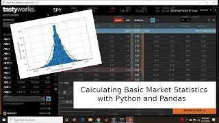 Calculating Simple Statistics with Python and Pandas:  Stock Market Data