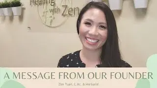 Message from Healing with Zen's Founder