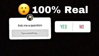 HOW TO GET Ask Question And Poll Fix For Instagram - not showing - 100% Real