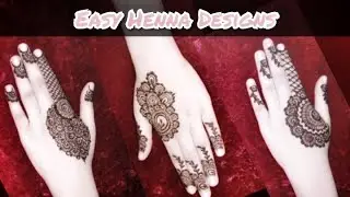 Easy Arabic Henna Designs 2020 | Easiest Mehandi Designs | Soha's Mehandi Art