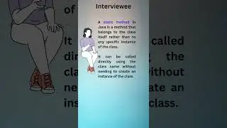 What is a static method and a static variable | Java Interview Question 