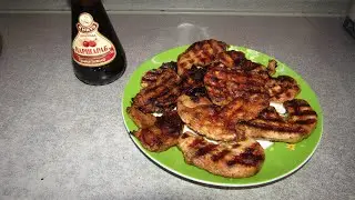 Индейка в маринаде на электрогриле