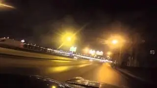 Авария на Малоохтинской набережной 12-02-2016