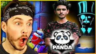 I met YouTuber 🐼@CRAZYPANDAGAMING @mrzthoppi