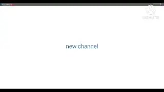 New Channel?