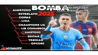 NOVO BOMBA PATCH PRA PPSSPP EMULADOR ANDROID ATUALIZADO EUROPEUS BRASILEIRÃO