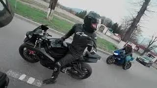 YZF R6 VS GSX R 750 СТАРТ С МЕСТА, СТАРТ С НАКАТА gYnak7Igohc