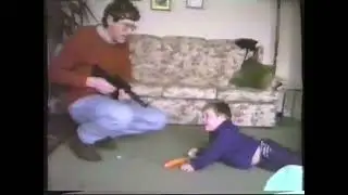 Young Philip defeats gun-wielding enemy