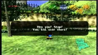 Let's Play Legend of Zelda Ocarina of Time Part 4:I Gots Me A Rooster.