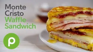 Monte Cristo Waffle Sandwiches. A Publix recipe.