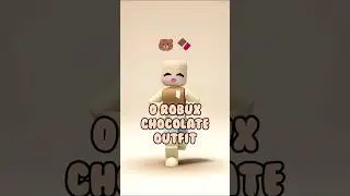 0 ROBUX CHOCOLATE OUTFIT 🍫🥰 #roblox #lanahyt #freeitem
