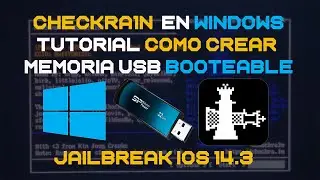 Checkra1n en Windows  (Crear USB Booteable 2021) Jailbreak iOS 14.3