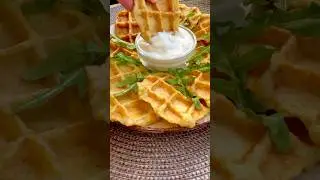 Нежные, ароматные картофельные вафли. Что может быть проще и вкуснее?🔸Tender, tasty potato waffles.