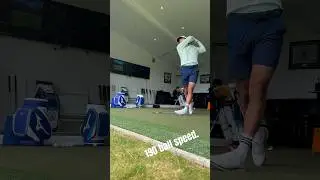 This is what 190mph ball speed looks like.  From Marco Penge and Mizuno ST-X.