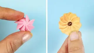 Супер ИДЕЯ! Сладости из фоамирана:  зефир, печенье, конфетки. Необычный декор своими руками DIY