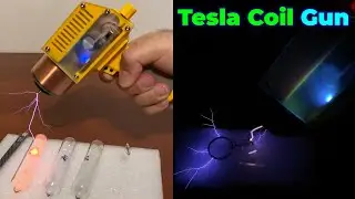 Rechargeable Handheld Tiny Tesla Coil ⚡ Gadgetify