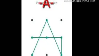 A to Z unlock pattern|Best unlock pattern