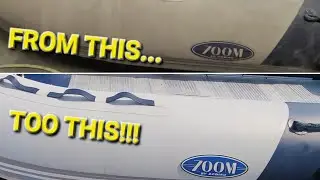 Bringing The Color Back On Your Inflatable Boat Tubes - A Deep Cleaning Video For Inflatable Boats