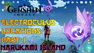 Electroculus location in Narukami Island | Part-1| Easy and Short guide |
