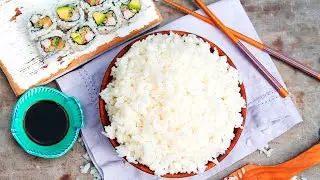 How to Cook Sushi Rice + Sushi Rice Dressing