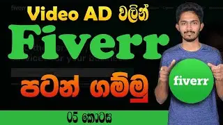 Video Ad හදල Fiverr එකේ සල්ලි හොයමු