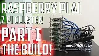 Raspberry Pi Cluster Super Computer AI - Part 1 - The Build
