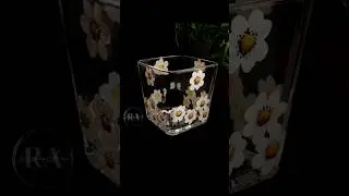 💫✨️ DISCOVER The Idea Of  Painting on Glass Jar  #shorts #viral