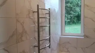 Установка полотенцесушителя