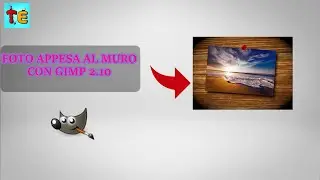 CREARE UNA FOTO APPESA AL MURO CON GIMP