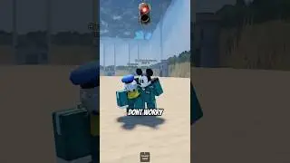 MICKEY saves DONALD in SQUID GAME 🐙😭 