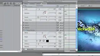 How to make basic text effects in final cut express.