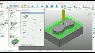Autodesk PowerMill-Model Area Clearance-High Speed Milling -Tutorial 17 -Tamil