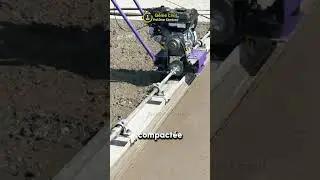 Machine de Nivellement du Béton 😍 #shorts
