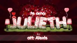 te amo ♥ julieth att: alexis